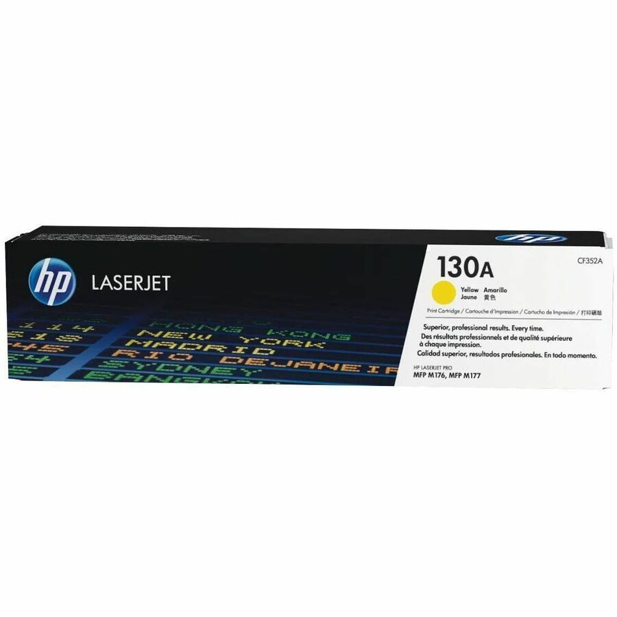 HP 130A Original Laser Toner Cartridge - Yellow - 1 Each