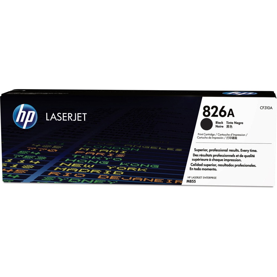 HP (LaserJet 826A) - Cartouche de toner noir pour imprimantes HP LaserJet -- Laser - Rendement standard - 29 000 pages (CF310A)