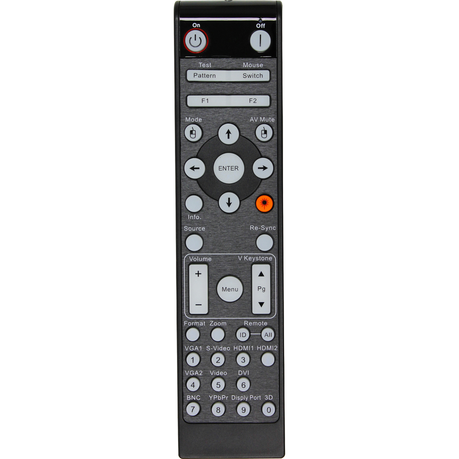 REMOTE CONTROL W/ LASER & MOUSE FUNCTION