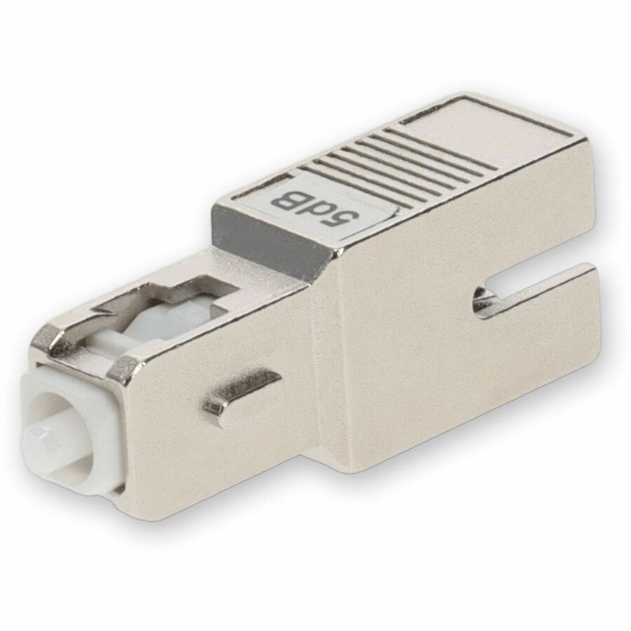 ADDON 2-PACK 5DB FIXED MALE TO FEMALE SC/UPC SMF OS1 SIMPLEX FIBER ATTENUATOR