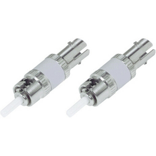 2-PACK OF 5DB FIXED ST MALE TO ST FEMALE OS1 SMF SIMPLEX FIBER ATTENUATORS - LIM