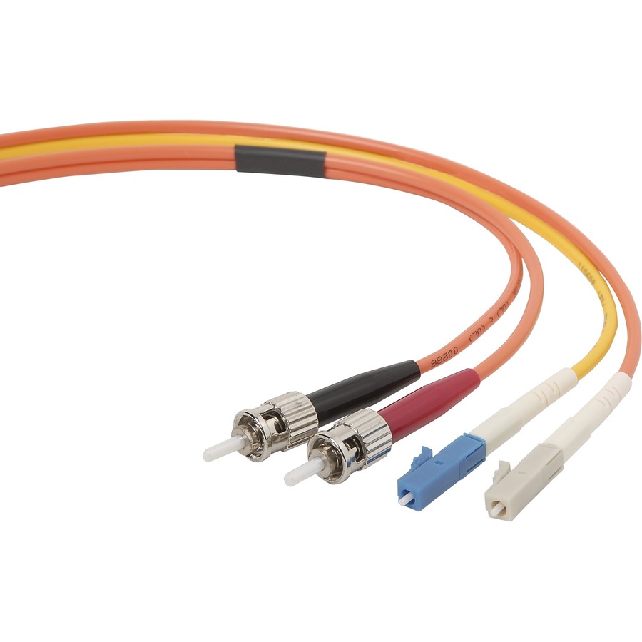 BELKIN FIBER OPTIC CABLE - FIBER OPTIC - MALE LEFT GENDER - MALE RIGHT GENDER -