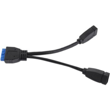1 X INTERNAL USB3.0 CONNECTOR (19PIN) 2 X EXTERNAL USB3.0 CONNECTOR (TYPEA)