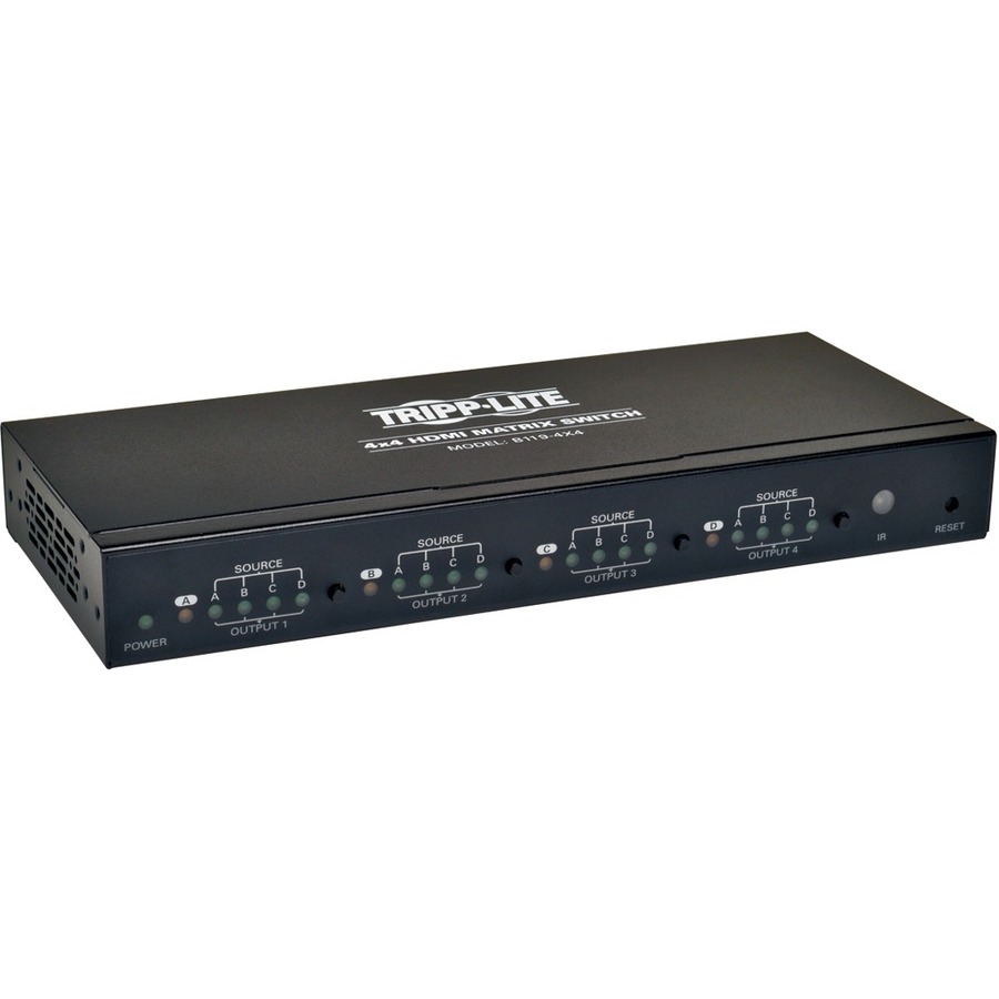 EATON TRIPP LITE SERIES 4X4 HDMI MATRIX SWITCH WITH REMOTE CONTROL - 1080P @ 60
