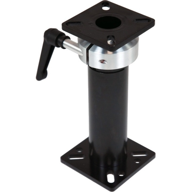 Pole Only, Telescoping Device Mounting Base, Heavy Duty Mount, 8.5 High, with Sh