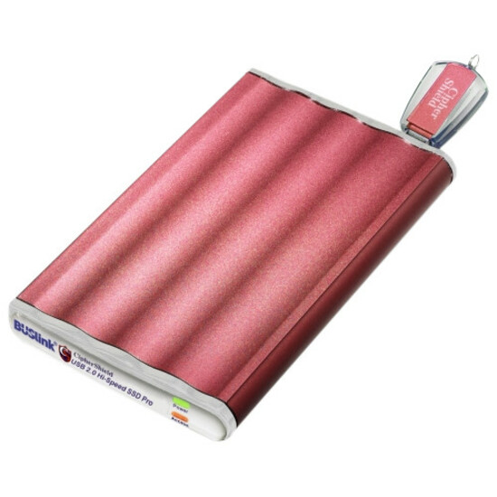 1TB 128-BIT AES NIST HIPPA COMPLIANT USB 2.0 CIPHERSHIELD EXTERNAL SLIM PORTABLE