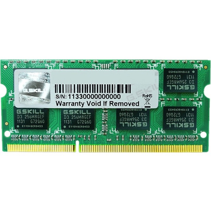 G.SKILL (SQ) - Mémoire SODIMM DDR3 CL9 à 1 333 MHz de 4 Go (F3-10666CL9S-4GBSQ)