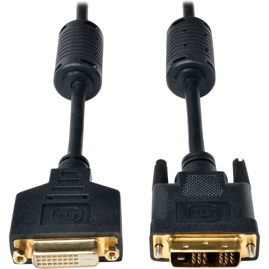 Tripp Lite (P562-006-SL) - Câble moniteur TMDS numérique -- Extension DVI liaison simple (DVI-D M/F) - 6 pi