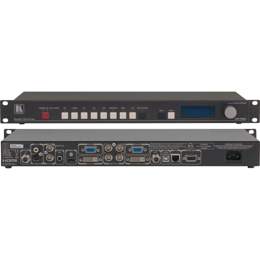 VP-794 IS A VERY FLEXIBLE IMAGE SCALER DEVELOPED SPECIFICALLY FOR DRIVING LARGE