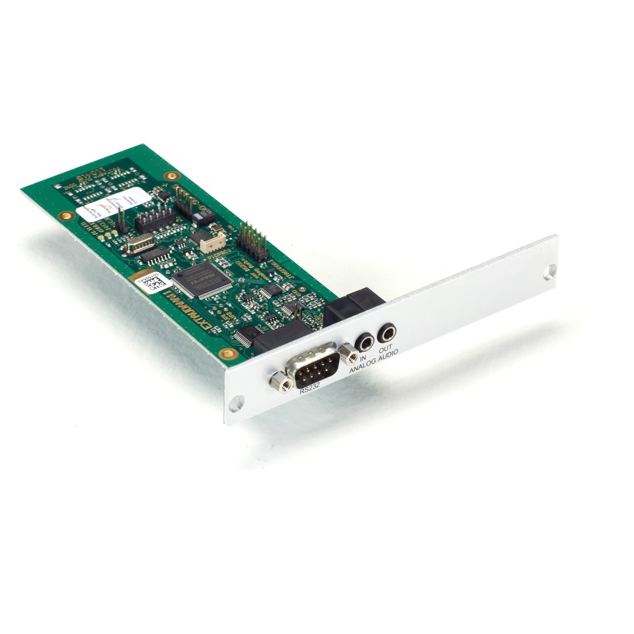 MODULAR KVM EXTENDER RECEIVER EXPANSION CARD - RS232, BIDIRECTIONAL AUDIO, GSA,