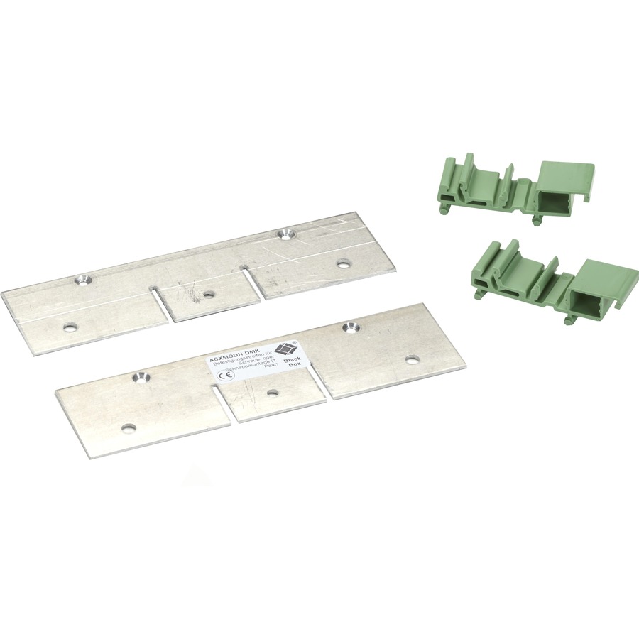 MODULAR KVM EXTENDER CHASSIS MOUNTING PLATE - DIN RAIL SNAP-ON FOR 2-SLOT DKM CH