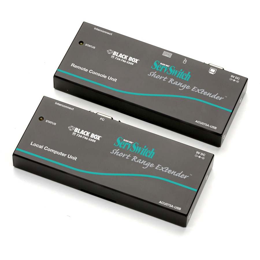 KVM EXTENDER - SHORT-RANGE (75-FT,), VGA, USB, CATX