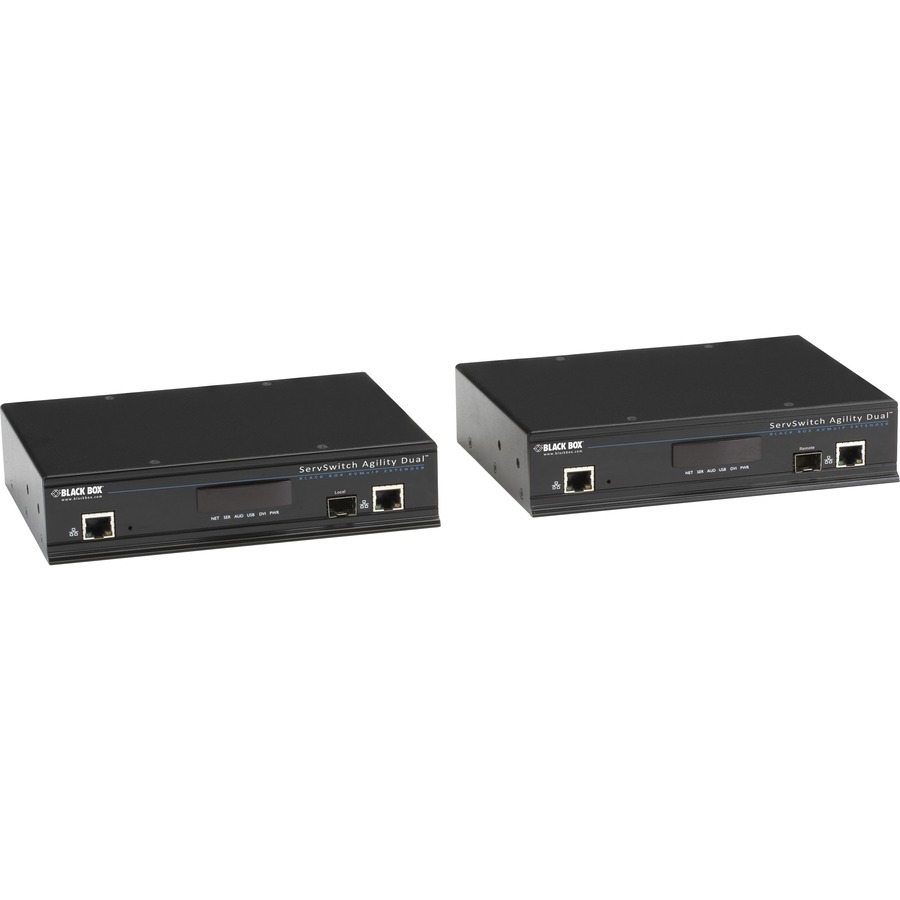 KVM OVER IP MATRIX RECEIVER - DUAL-HEAD, DUAL-LINK DVI-D, USB 2.0, GSA, TAA