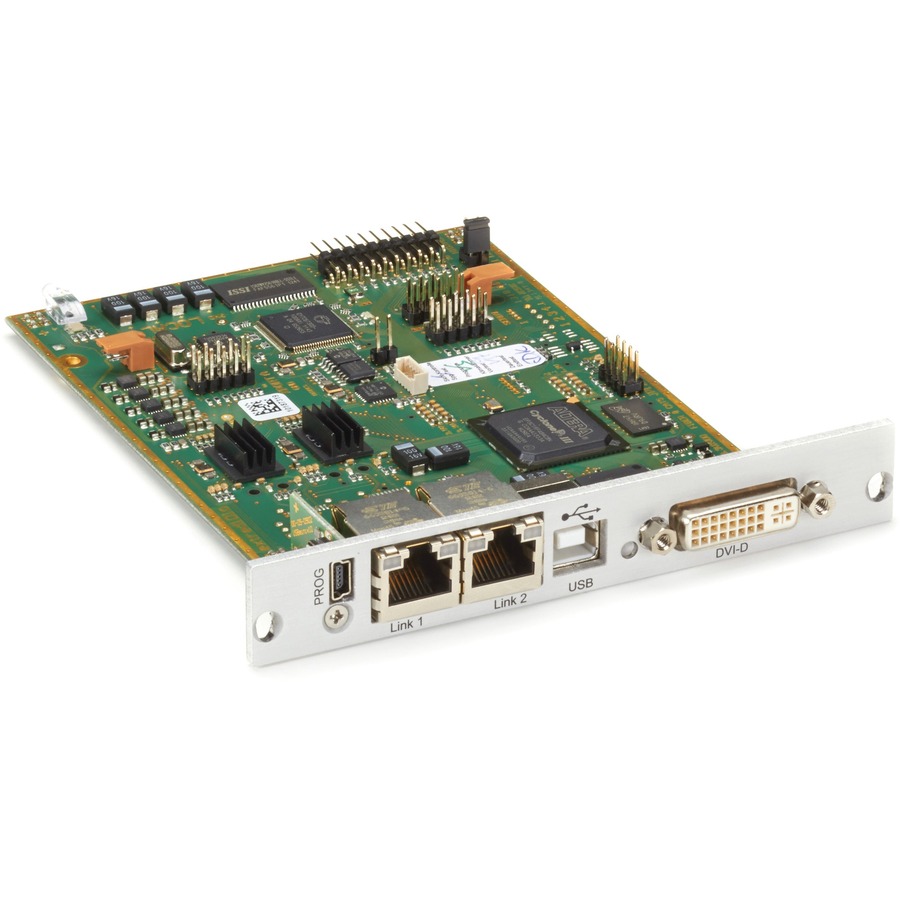 MODULAR KVM EXTENDER TRANSMITTER - SINGLE-MONITOR, DVI-D, (2) USB-HID, 1G, (2) R