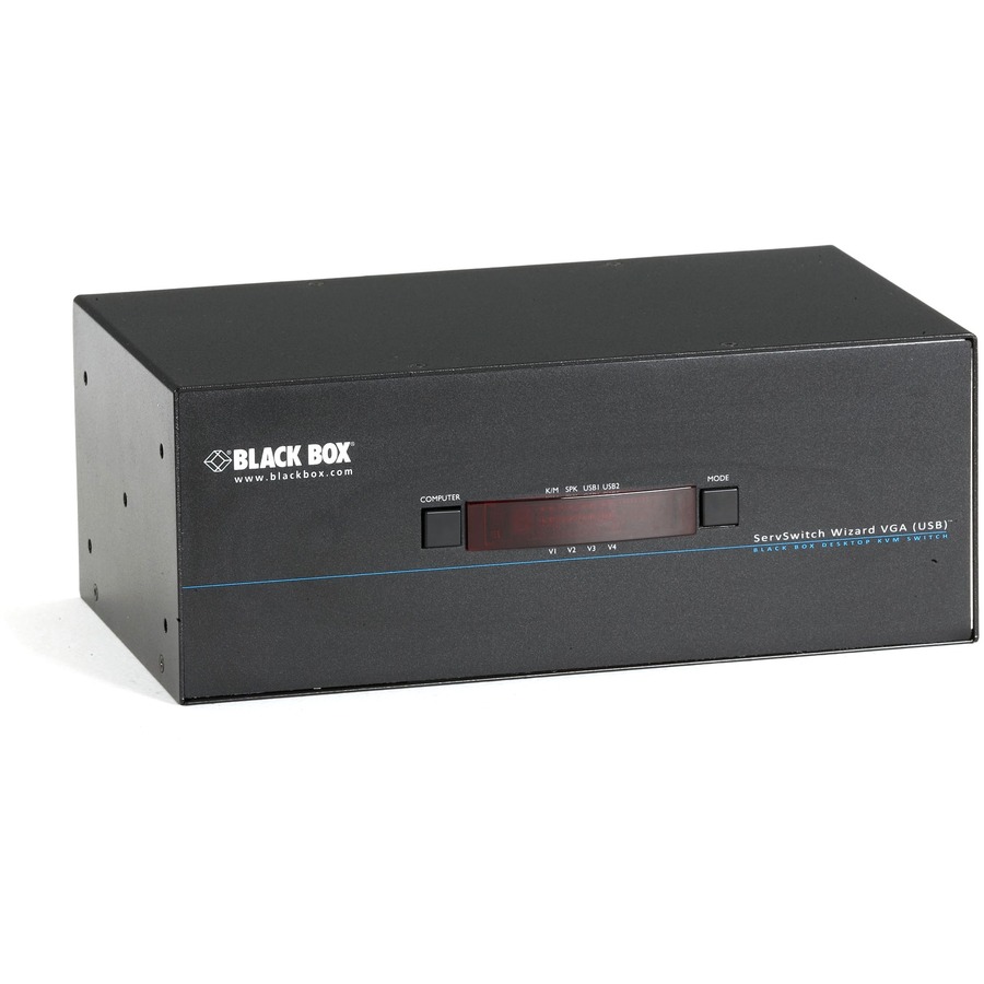 HIGH-END VGA KVM SWITCHING FOR MULTIPLE COMPUTERS AND USB DEVICES.