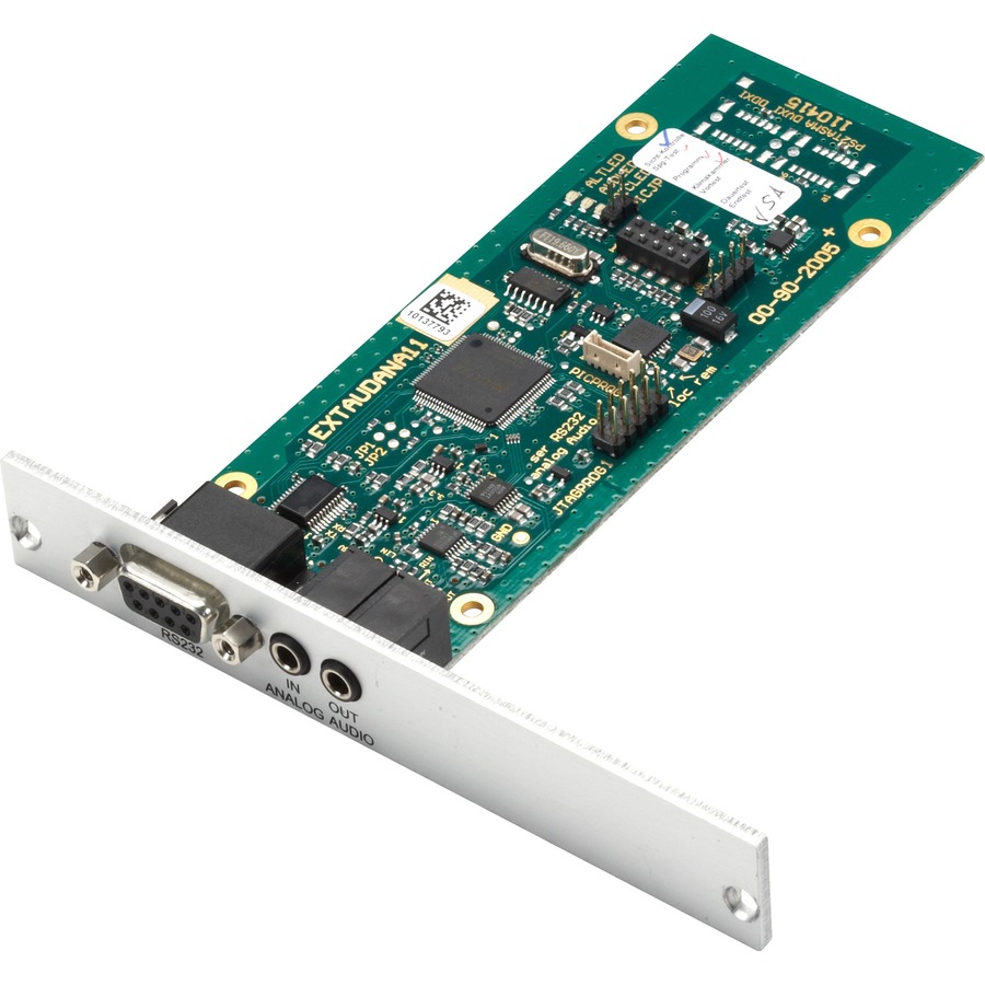 KVM EXTENDER TRANSMITTER UPGRADE MODULE - ANALOG AUDIO (BI-DIRECTIONAL), RS232 N