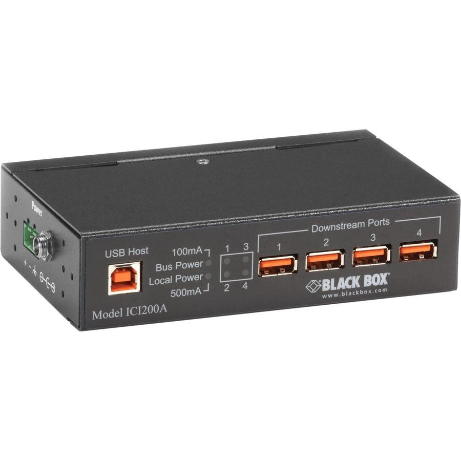 INDUSTRIAL USB 2.0 HUB - 4-PORT