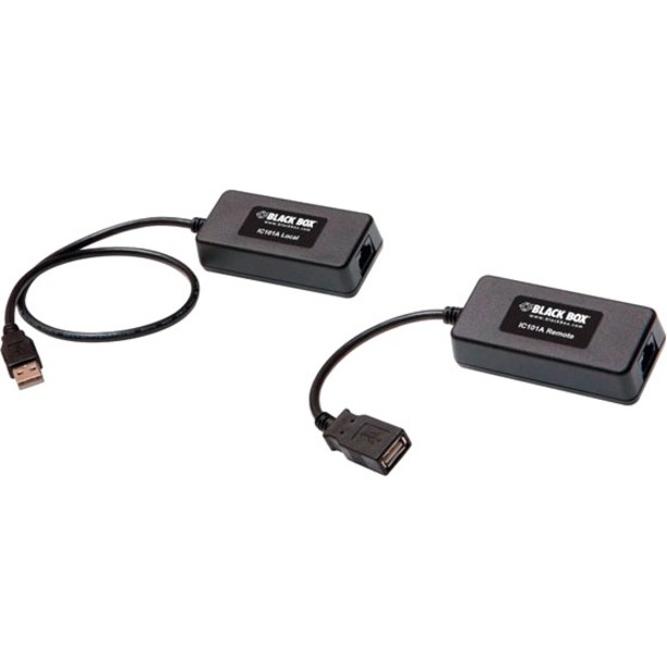 IC101A EXTENDS USB 1.1 PERIPHERALS BEYOND THE 16 FT (5 M) LIMITATION REACHING DI