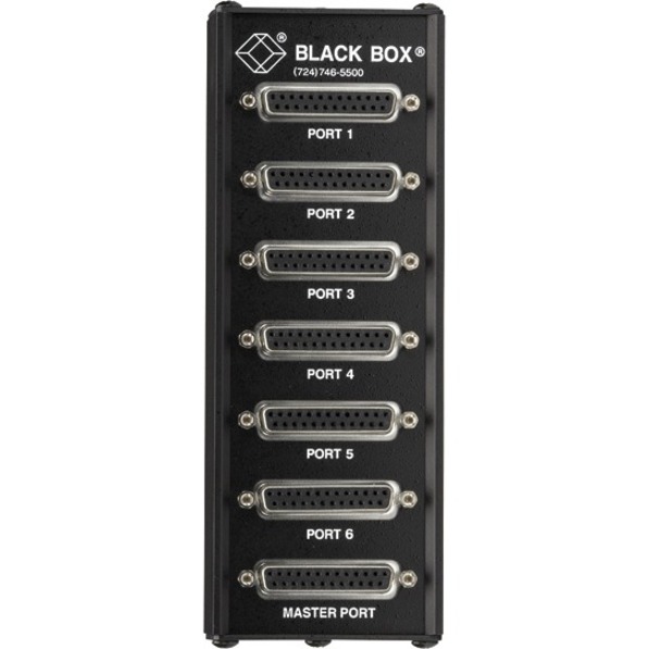 RS232 PASSIVE SPLITTER - DB25, 6-PORT