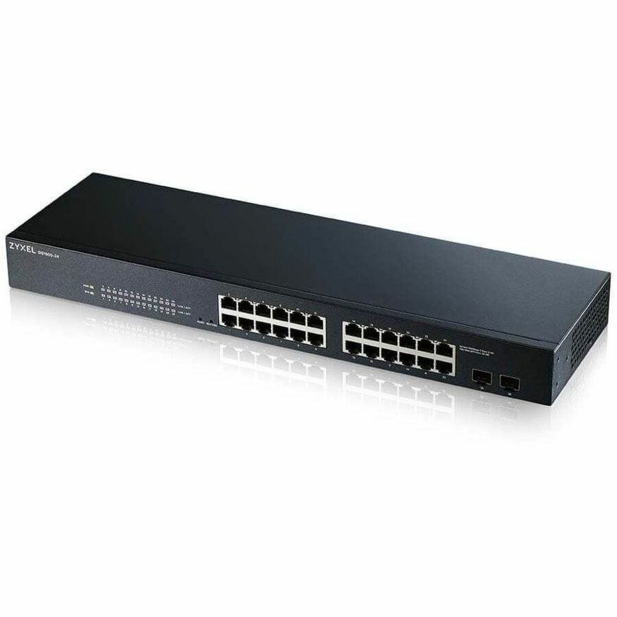 GS1900-24- 24 PORT GBE L2 WEB MANAGED SWITCH WITH GBE UPLINK