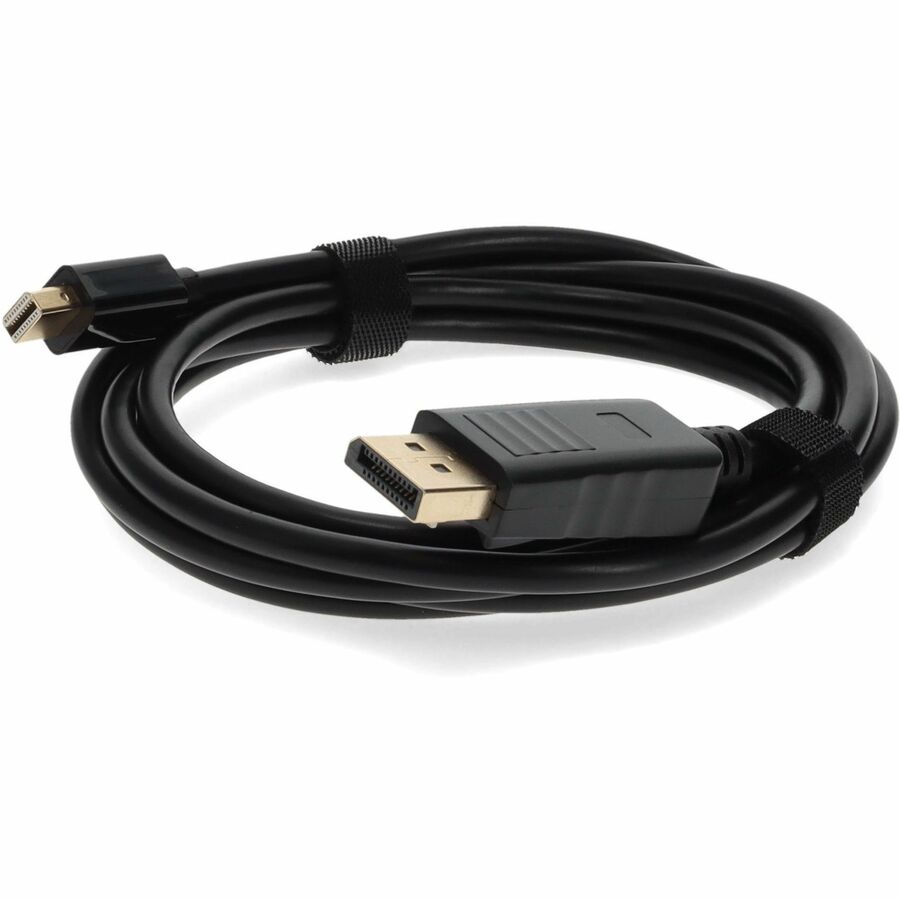 ADDON 5 PACK OF 1.82M (6.00FT) MINI-DISPLAYPORT MALE TO DISPLAYPORT MALE BLACK A