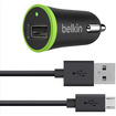 BELKIN Universal Car Charger with Micro USB ChargeSync Cable, 10 Watt/ 2.1 Amp (F8M668bt04-BLK)