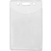 PREMIUM CLEAR VINYL VERTICAL BADGE