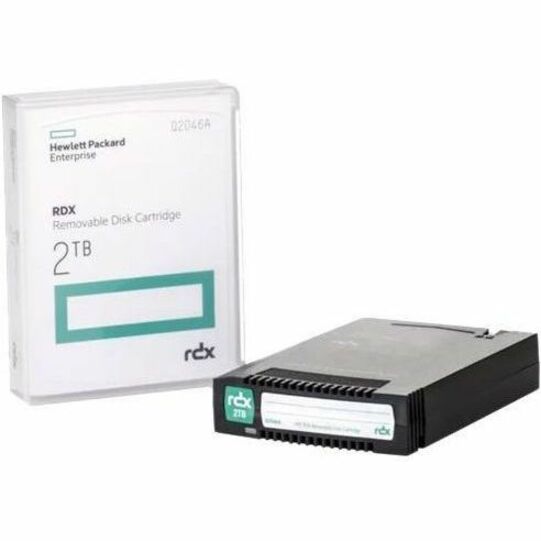 HPE RDX 2TB Data Cartridge - Removable (Q2046A)