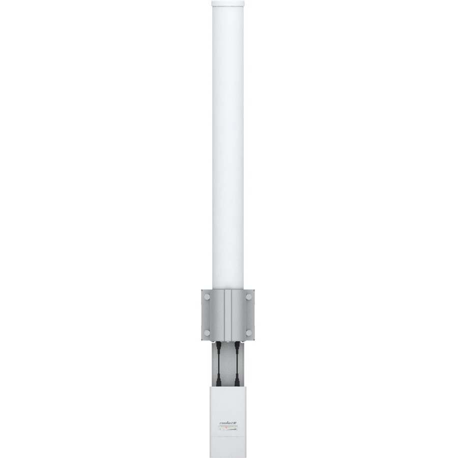 UBIQUITI Next-Gen 2x2 Dual Polarity MIMO Omni Antenna Range - UHF - 2.35 GHz to 2.55 GHz - 10 dBi - Base StationPole - Omni-directional