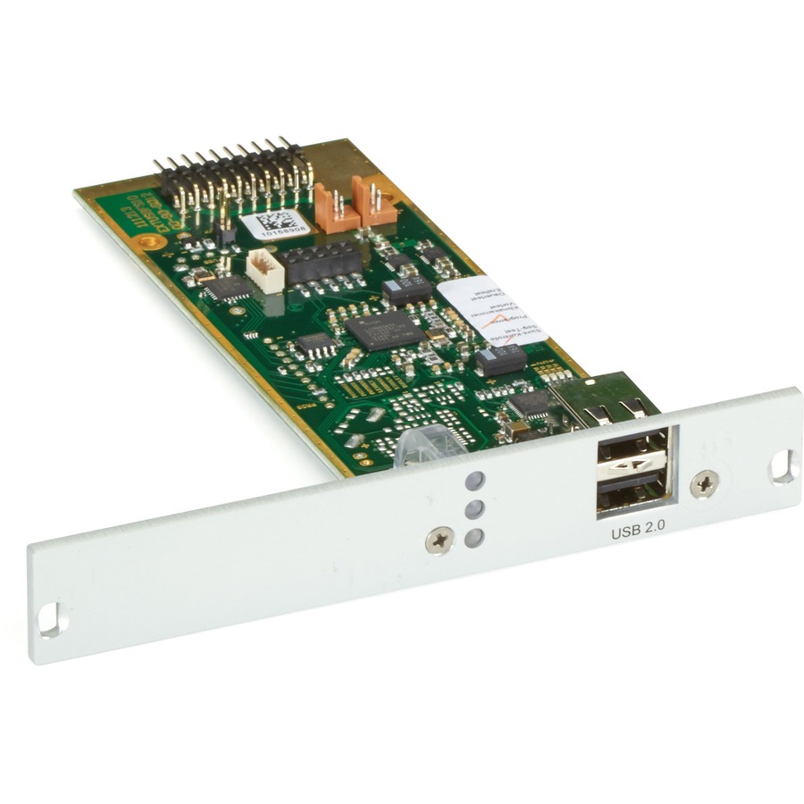 KVM EXTENDER RECEIVER UPGRADE MODULE - (2) EMBEDDED USB 2.0, 36-MBPS NON-CANCELA