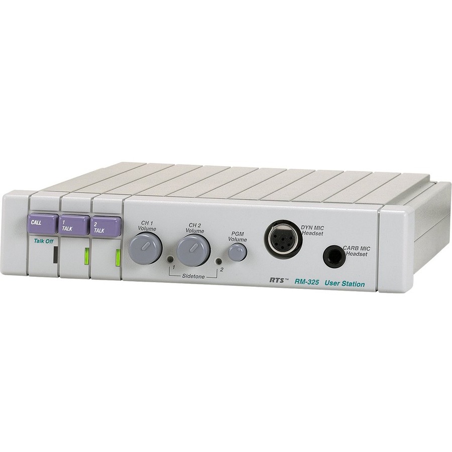 2 CHANNEL BINAURAL (STEREO) PROGRAMMABLE MODULAR USER STATION W/CALL SIGNALING,
