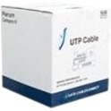 BULK CAT6A CABLE 4 PAIR, SOLID, CMR, BLUE, 1000FT