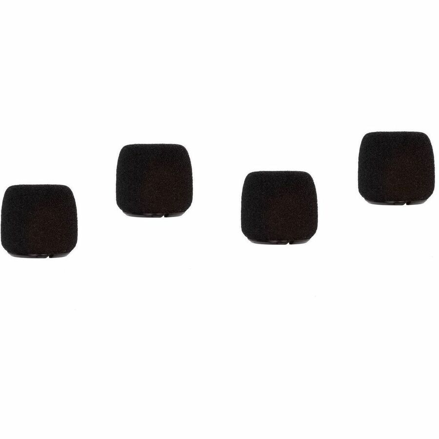 WINDSCREEN FOR CV OVERHEAD MICROPHONES, BLACK, 4 PC.