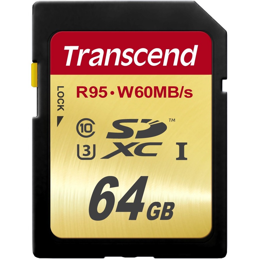 FLASH MEMORY TYPE: SD MEMORY CARD - MEMORY CAPACITY: 64GB - FORM FACTOR: SDXC;