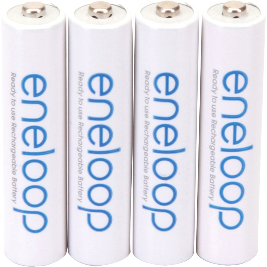 PANASONIC Eneloop AAA 800mAh NiMH Rechargeable Battery 4 Pack (BK4MCCA4BF)