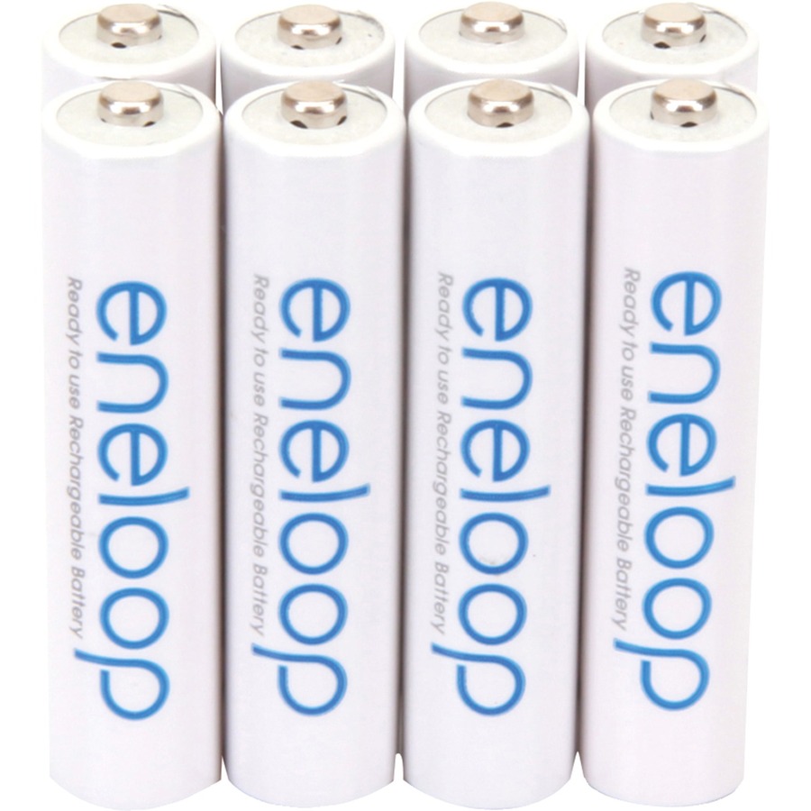 PANASONIC Eneloop AAA 800mAh NiMH Rechargeable Battery 8 Pack (BK4MCCA8BA)