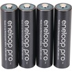 PANASONIC Eneloop PRO AAA 950mAh NiMH Rechargeable Battery 4 Pack (BK4HCCA4BA)