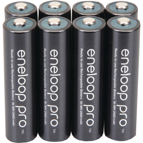 PANASONIC Eneloop Pro AAA 950mAh Rechargeable Batteries 8 pack