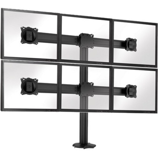 ADJ ARRAY SIX (3X2) GROMMET, BLK