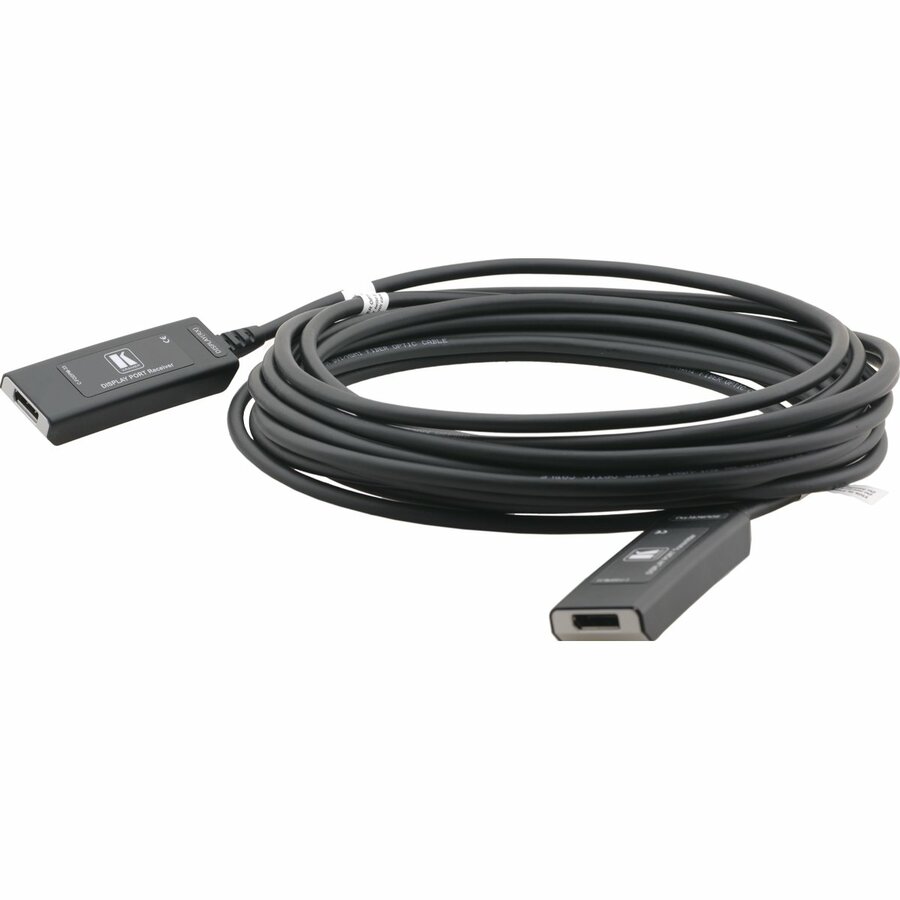 DISPLAYPORT (M) TO DISPLAYPORT (M) HYBRID MULTI-MODE FIBER CABLE 164 FT.
