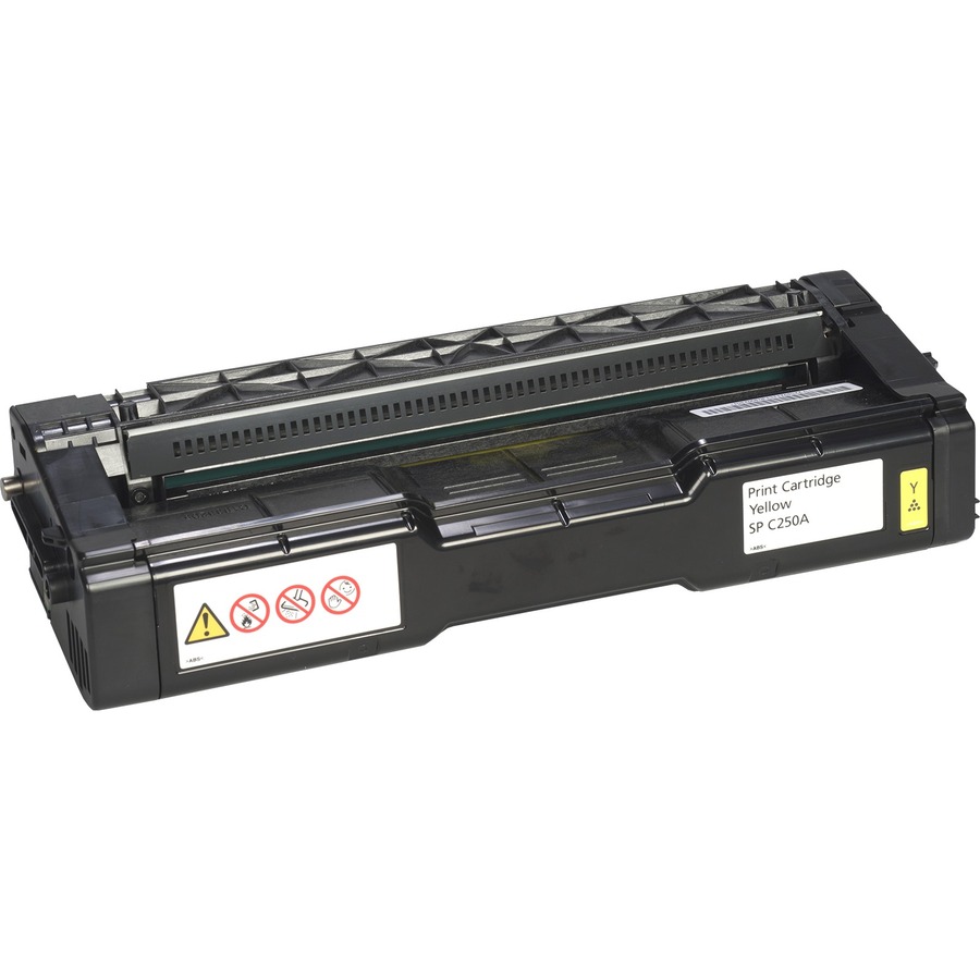 RICOH C250A YELLOW TONER CARTRIDGE FOR USE IN SPC250DN SPC250SF ESTIMATED YIELD