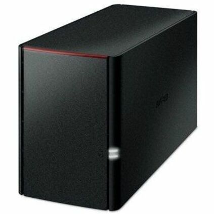 LINKSTATION 220 NAS 8TB 2X4TB  PERSONAL CLOUD STORAGE MEDIA SERVER