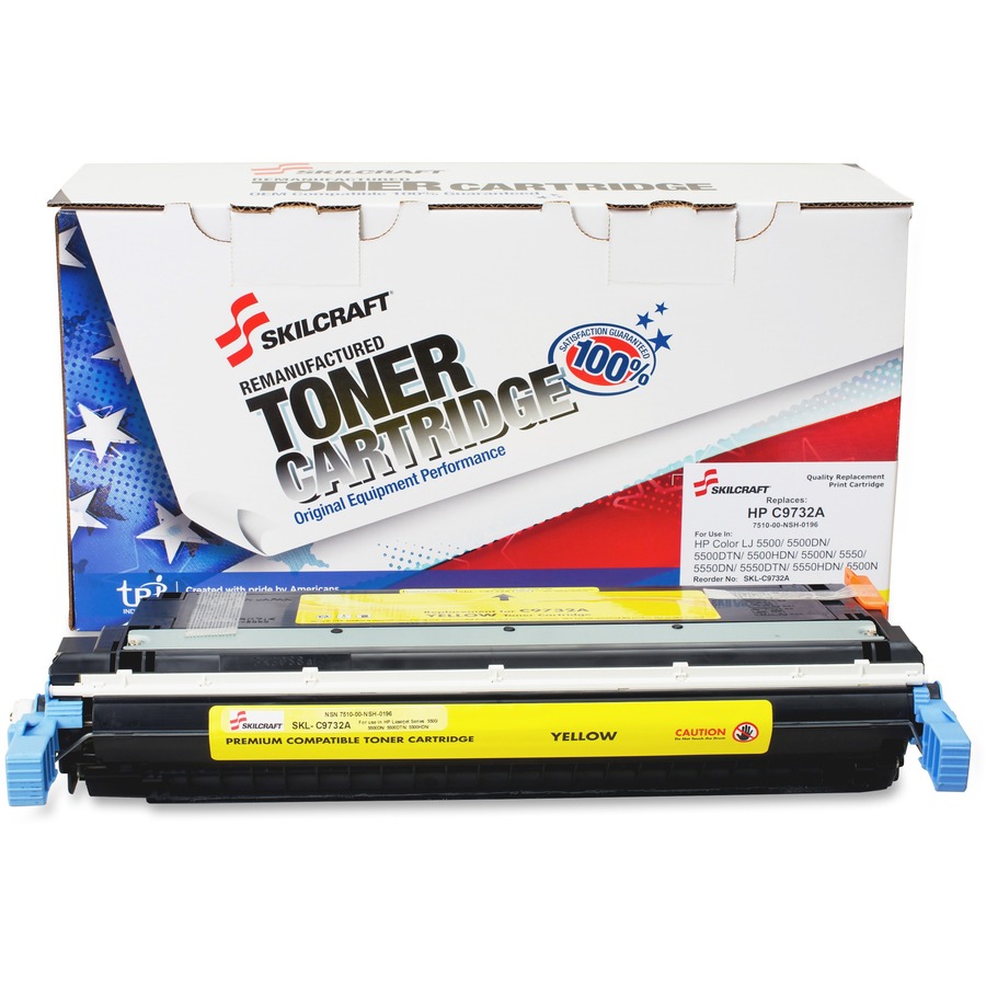 SKILCRAFT Remanufactured Toner Cartridge - Alternative for HP 645A (C9732A)
