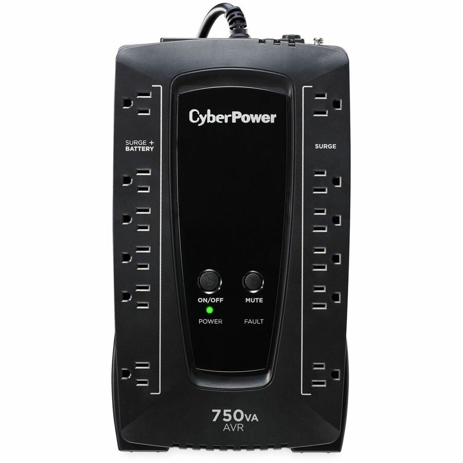 CYBERPOWER (AVRG750U) - Batterie de secours de 750 VA | AVR USB