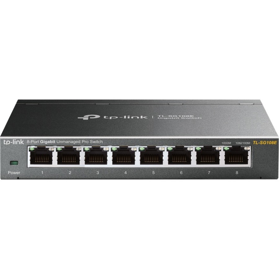 THE TL-SG108E 8-PORT GIGABIT EASY SMART SWITCH IS AN IDEAL UPGRADE FROM AN UNMAN