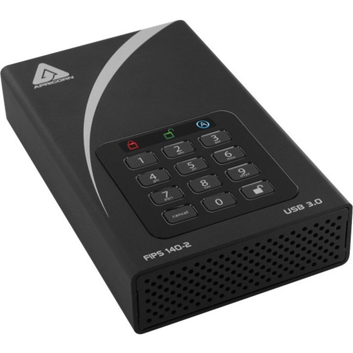 FIPS VALIDATED,6TB USB3.0 256B ENCRYPTN