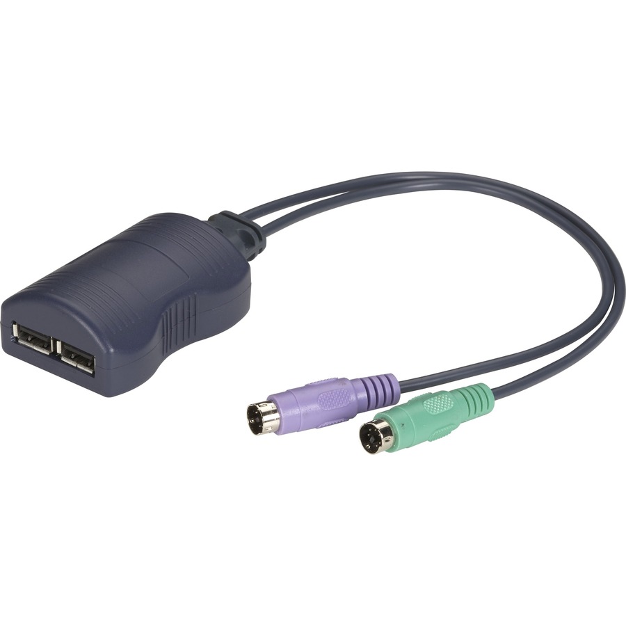 BLACK BOX KVUSB-PS2 USB KEYBOARD TO PS/2 COMPUTER CONVERTER - (1) 6-PIN MINI DIN