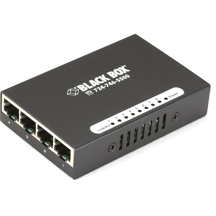 THE LBS005A IS A COMPACT FAST ETHERNET SWITCH WITH FIVE 10/100 MBPS RJ45 PORTS.