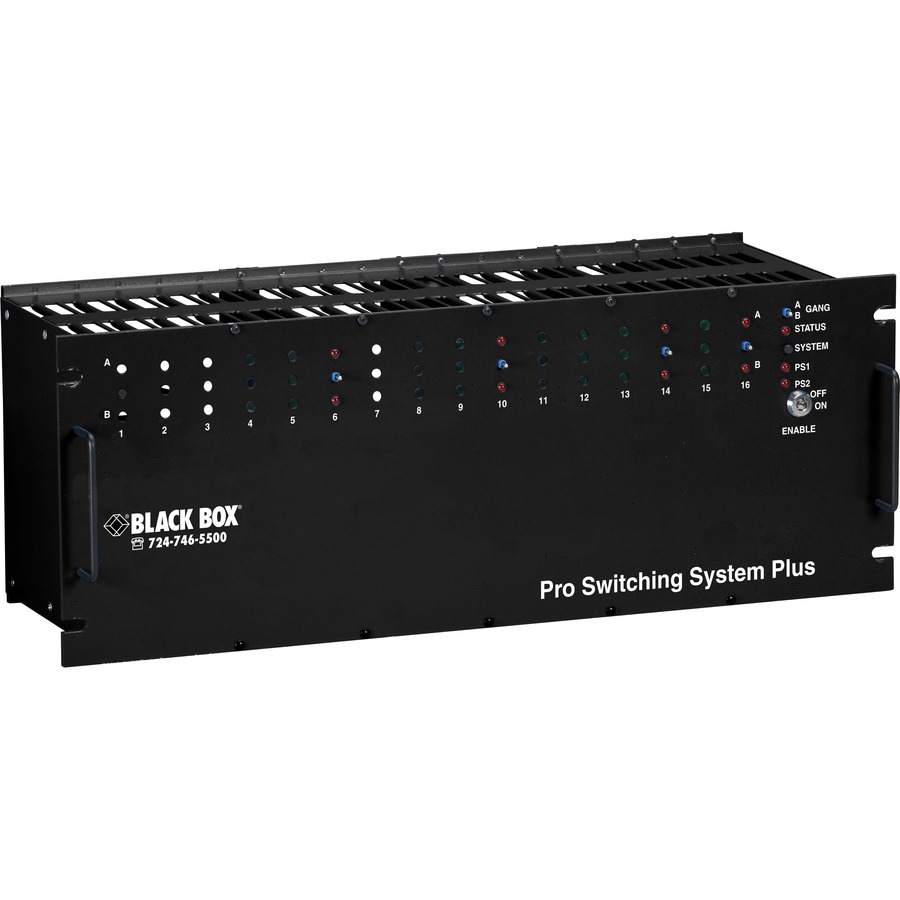 THE GANG SWITCH 4U IS AN INTELLIGENT GANG SWITCH SYSTEM CONSISTING OF A 4U 18-SL