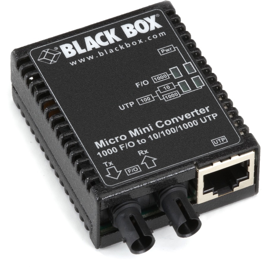 THE MICRO MINI MEDIA CONVERTER IS IDEAL FOR BRINGING FIBER TO THE DESKTOP AND FO